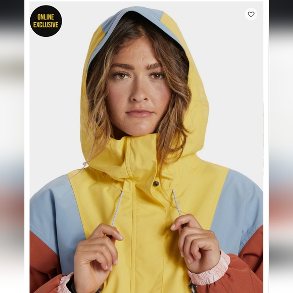 DC SHOES Chalet Womens Anorak Snow Jacket size M - Picture 7 of 10